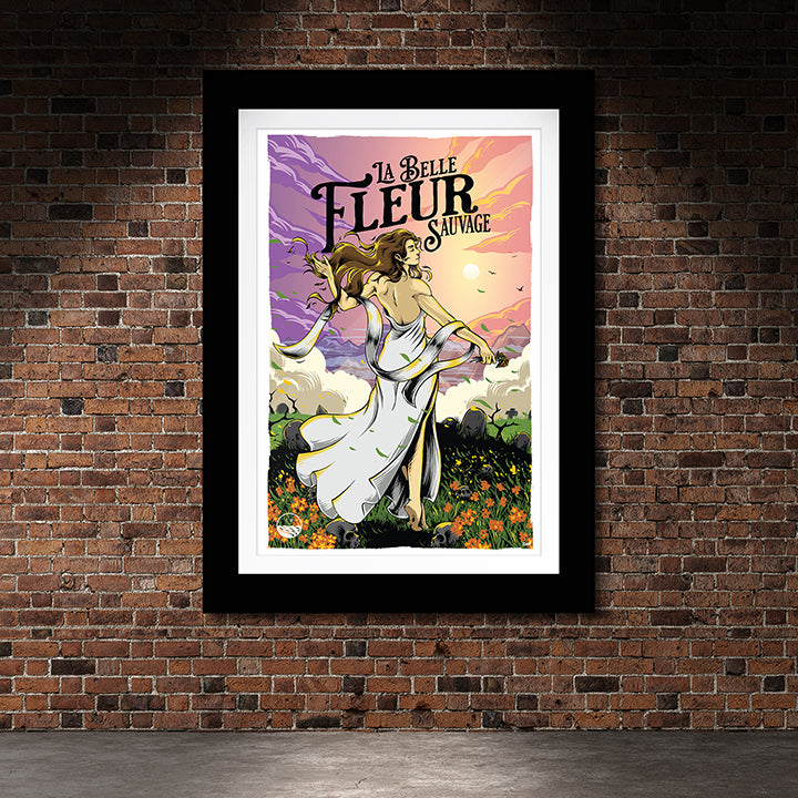 La Belle Fleur Sauvage Poster
