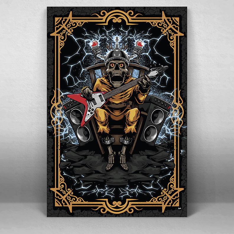 Death Row Heavy Metal Poster