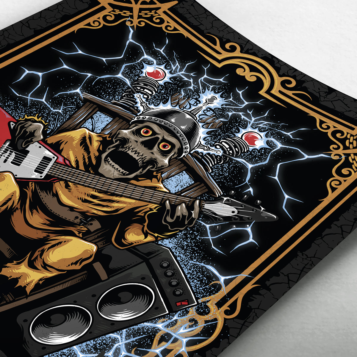 Death Row Heavy Metal Poster