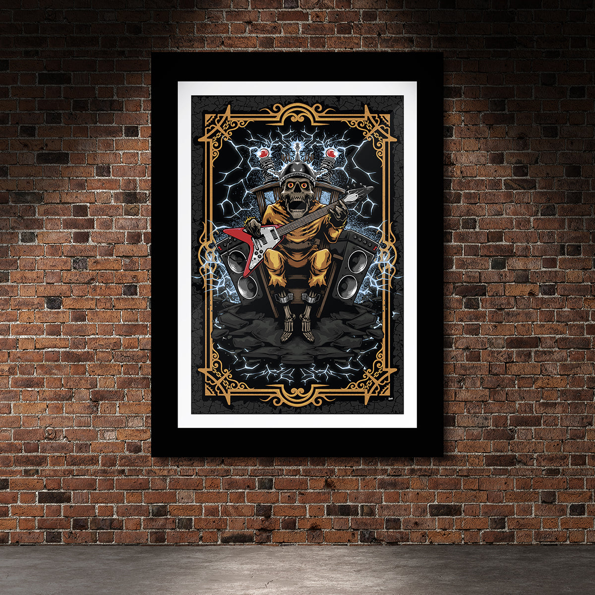 Death Row Heavy Metal Poster