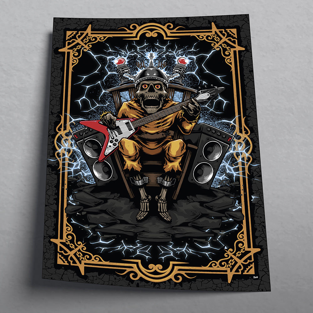 Death Row Heavy Metal Poster