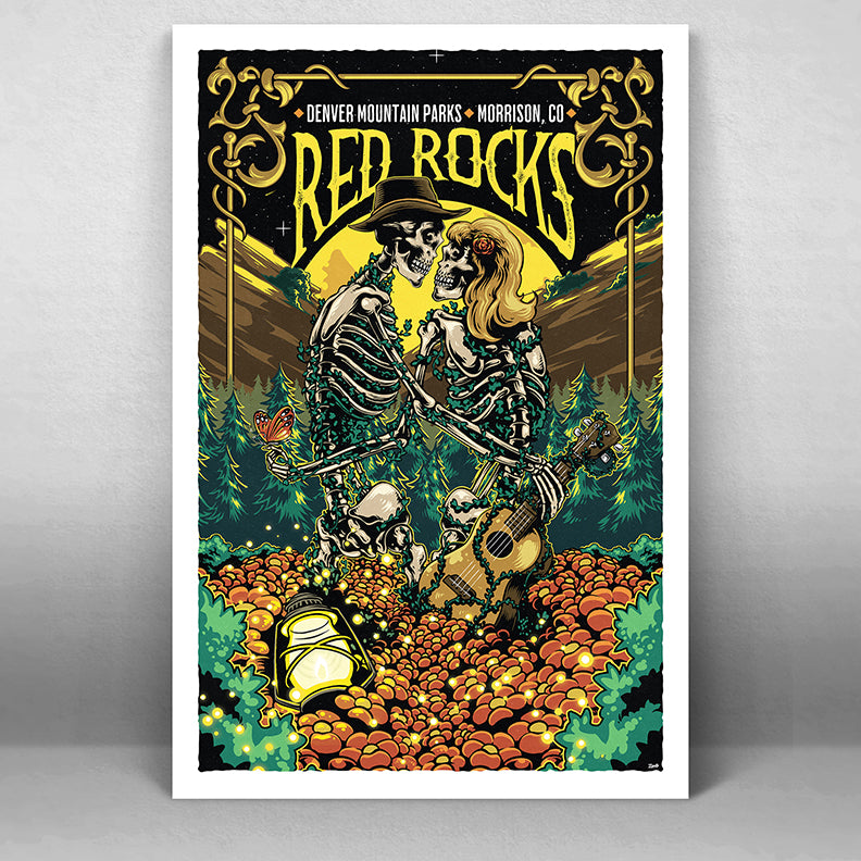 Red Rocks Park & Amphitheatre Poster
