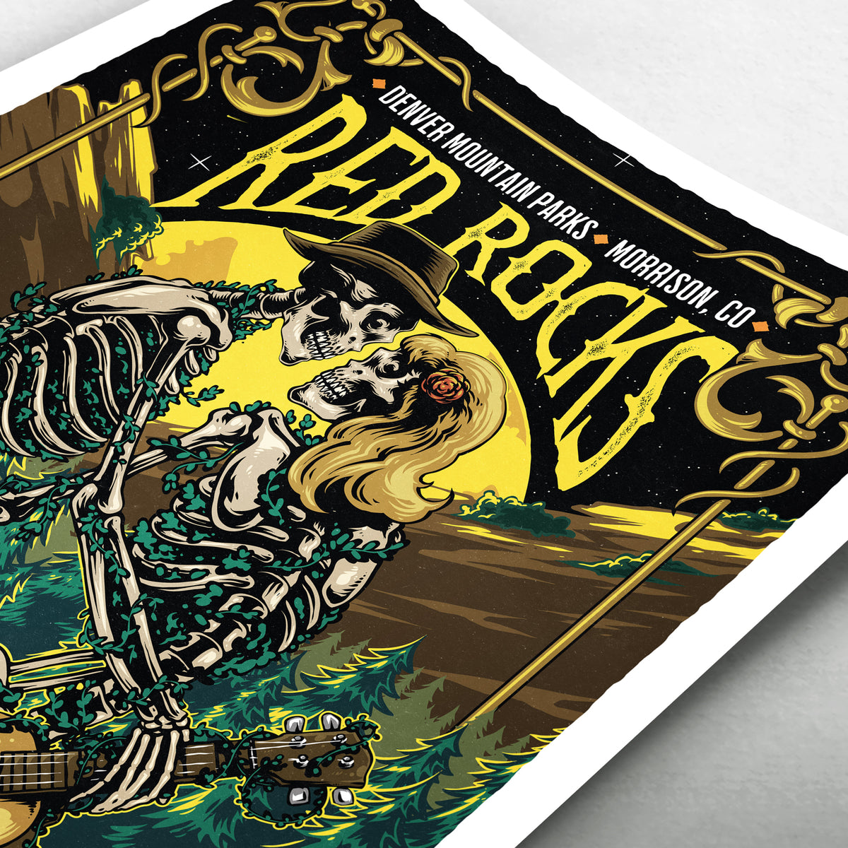 Red Rocks Park &amp; Amphitheatre Poster