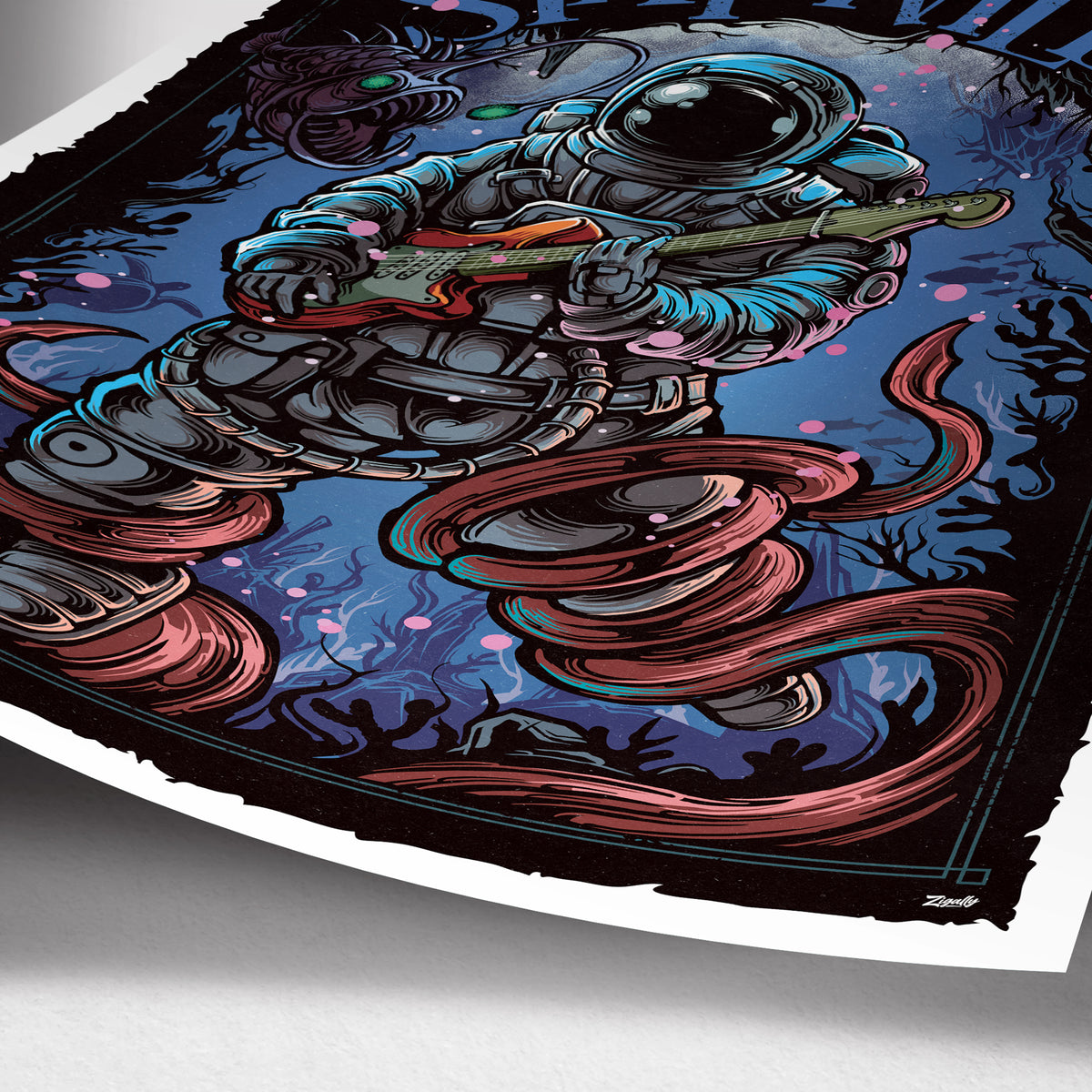 The Ocean is Calling - Stay Wild Poster