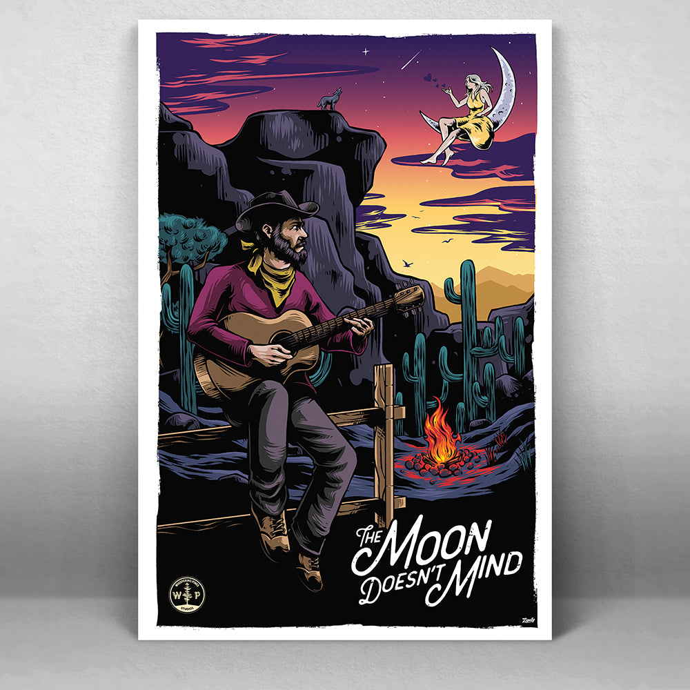 The Moon Doesn't Mind Poster