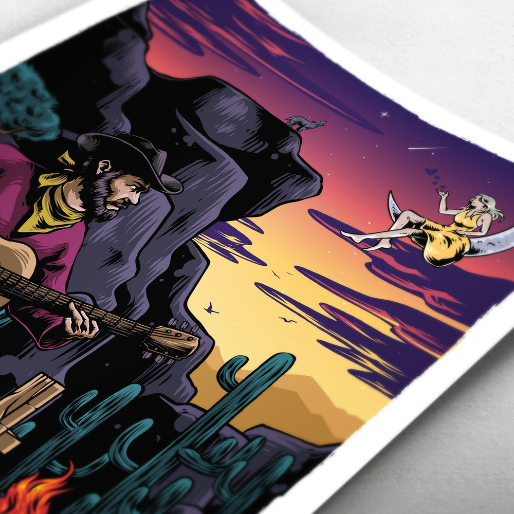 The Moon Doesn&#39;t Mind Poster