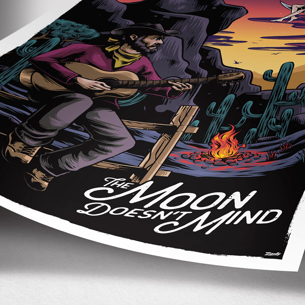 The Moon Doesn&#39;t Mind Poster