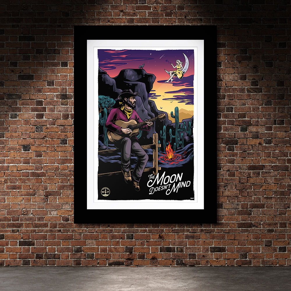 The Moon Doesn&#39;t Mind Poster