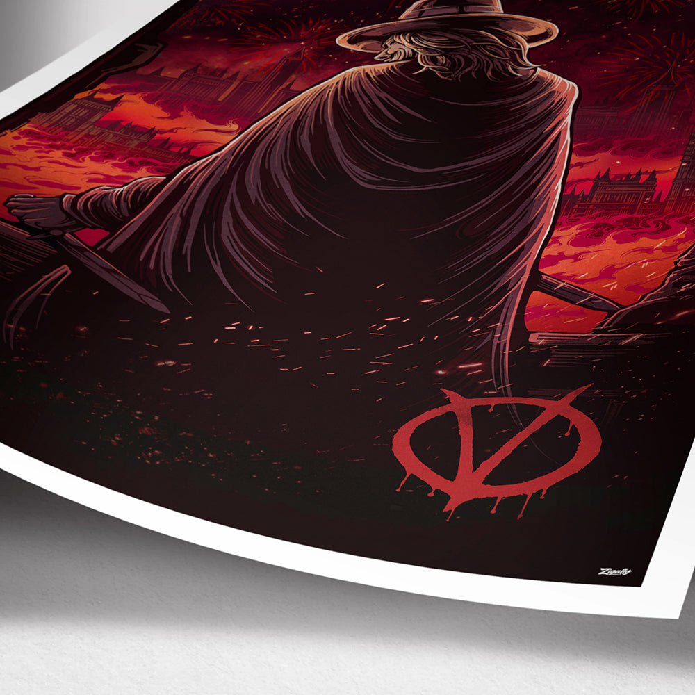 V For Vendetta Poster
